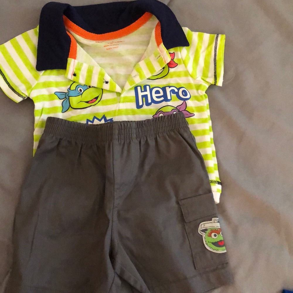 Summer 0-3 months old baby cloths